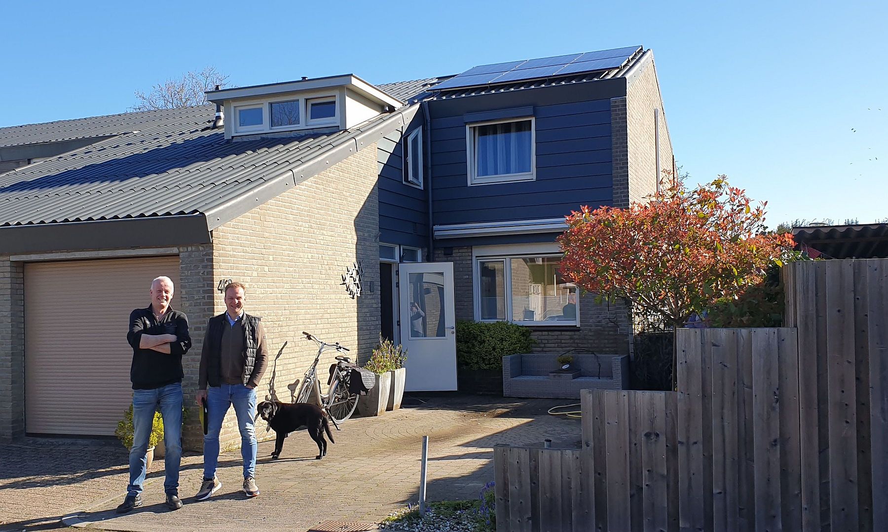 Marcel Valk (links) en Steef van den Berg (rechts)